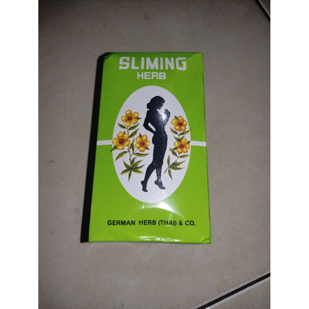 slimming herb tea teh pelangsing herbal sliming tea 50 sachet