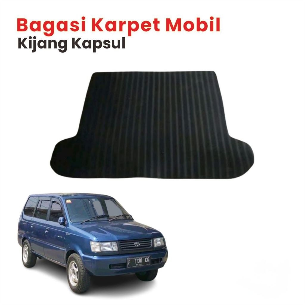 Bagasi Karpet Mobil Kijang Kapsul / Karpet Alas Mobil Kijang Kapsul