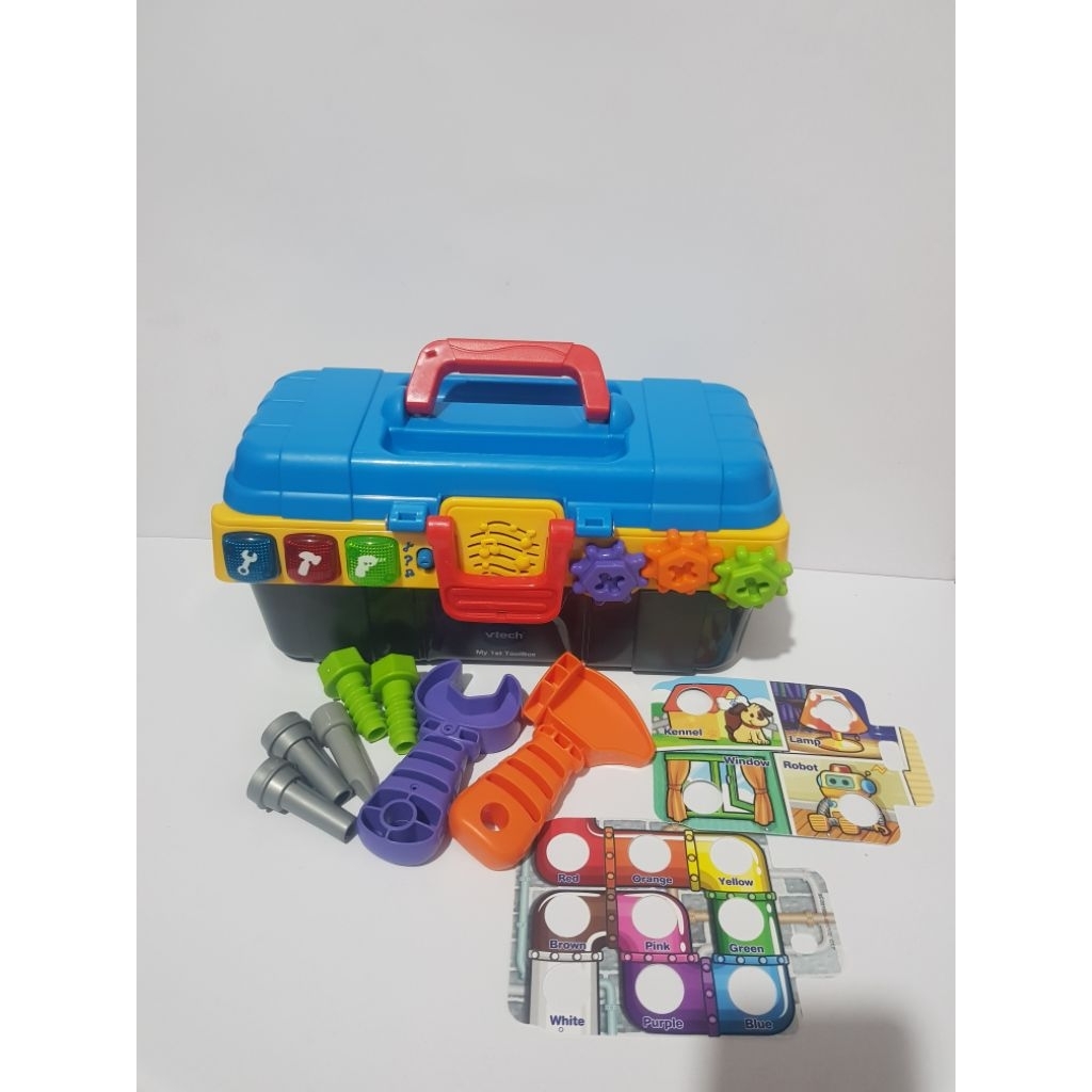 vtech my ist toolbox first mainan alat tukang