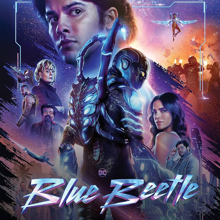 kaset DVD film barat DC Blue Beetle (2023)