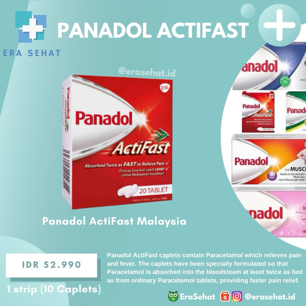 Panadol ActiFast Malaysia