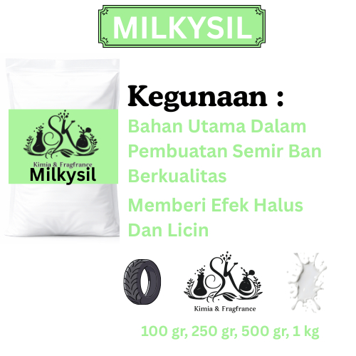 Milkysil / Bahan Semir Ban / Bahan Pelicin / Konsentrat Silicone Emulsi