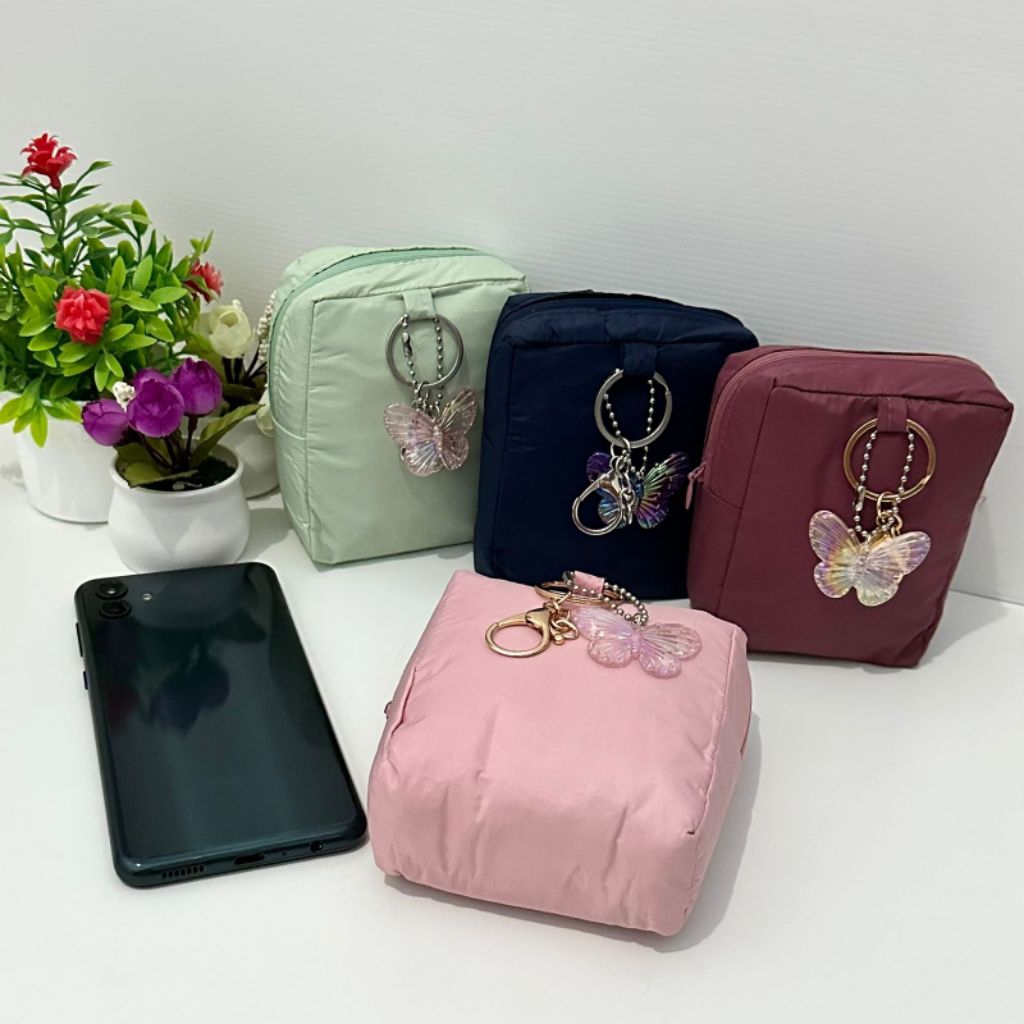 Mukena Traveling Mini Parasut 2in1 Bentuk Kotak | Mukena Parasut Premium