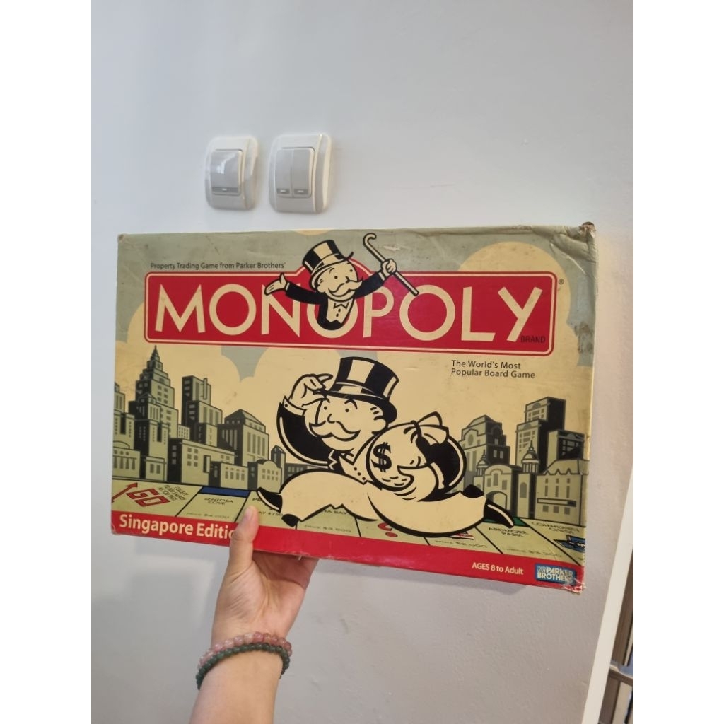 PL MONOPOLY SINGAPORE EDITION 8YEARS ADULT
