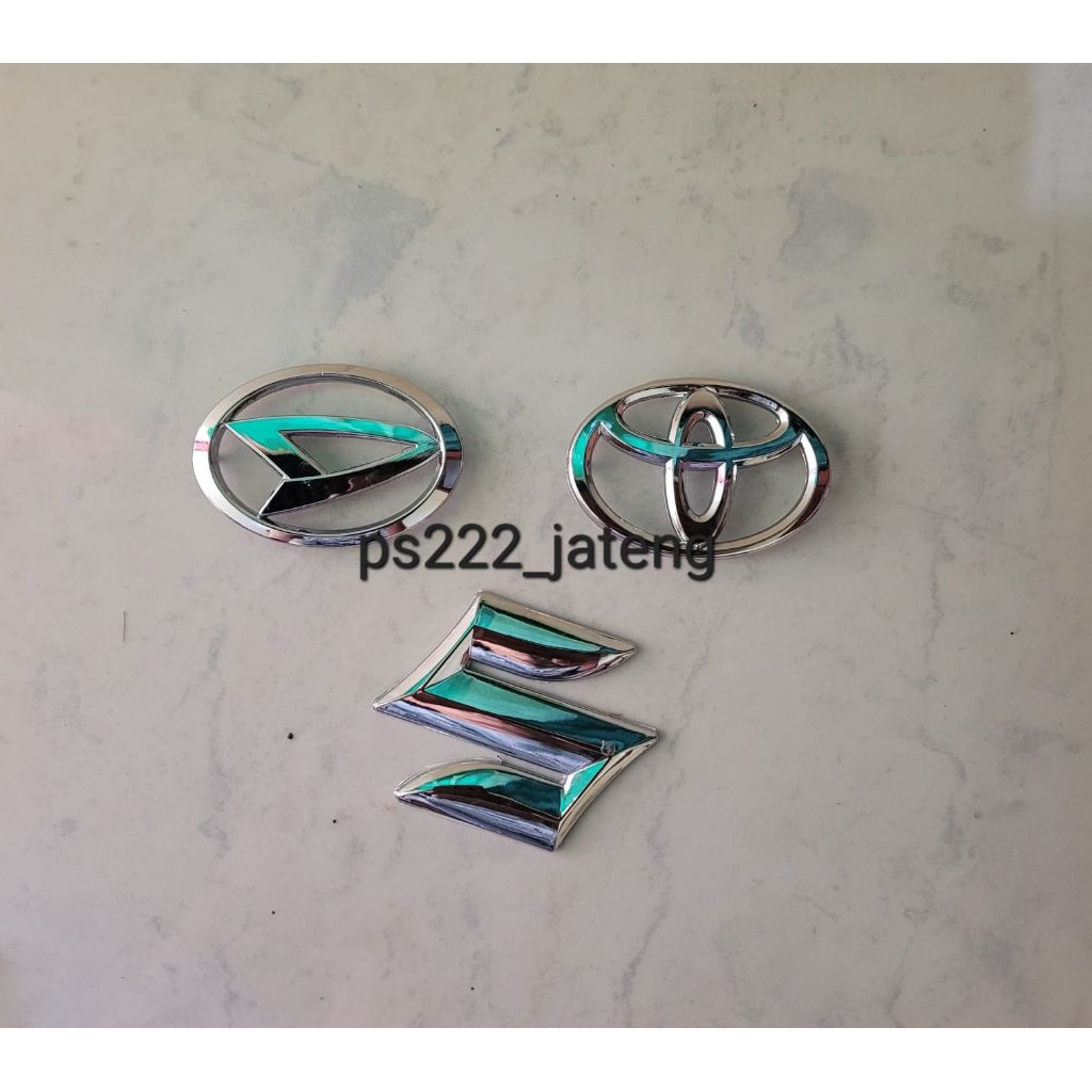 emblem  logo stir toyota daihatsu / logo stir toyota / logo stir daihatsu