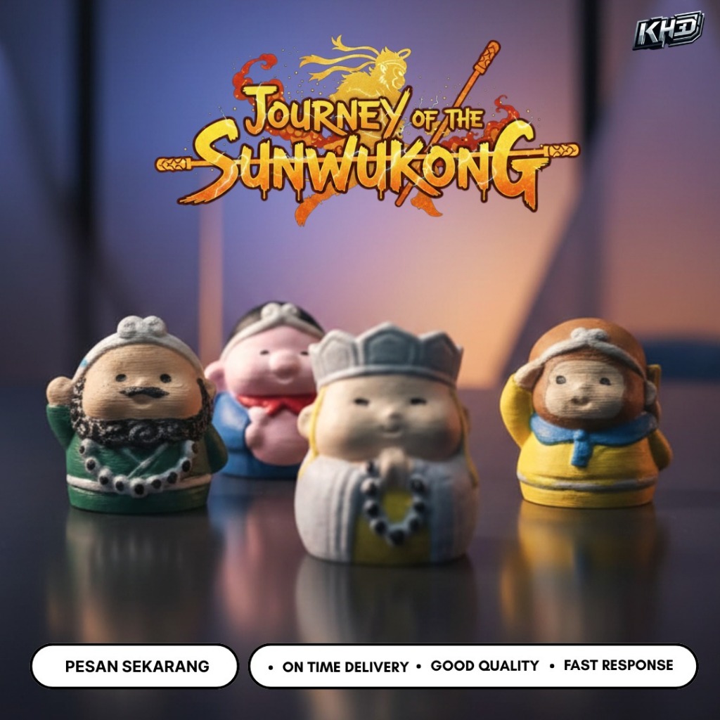 Mainan Pajangan Sun Wukong King Monkey Dewa Kera The Monkey King Figure Patung Dekorasi Meja Koleksi