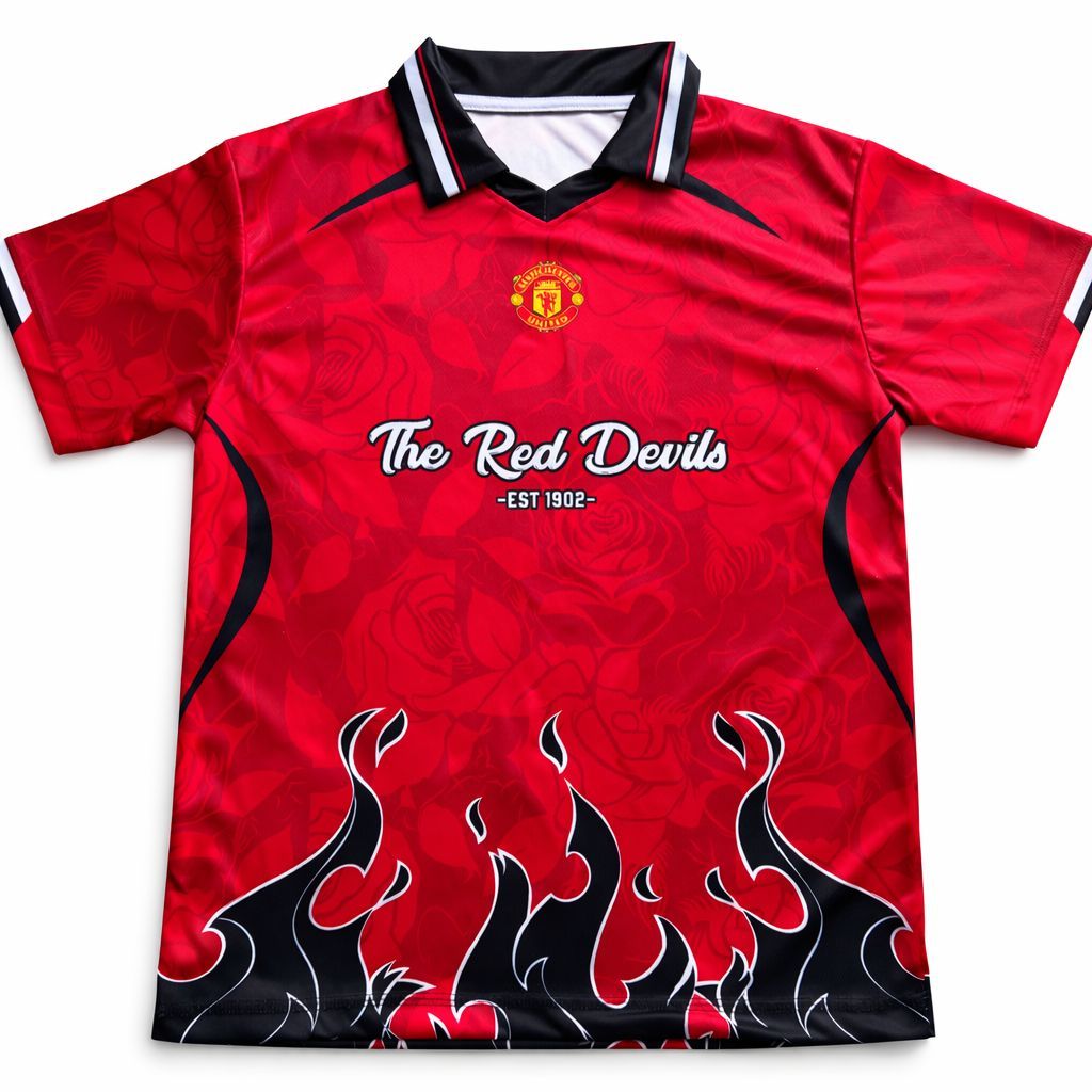 Jersey MU Fantasy / Jersey MU / Kaos MU / Jersey Bola / Jersey Vintage Premium Edisi Full Printing