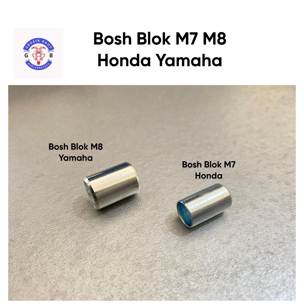 Bosh Blok M7 M8 / Bosh Blok Mesin - Bushing Baut Mesin
