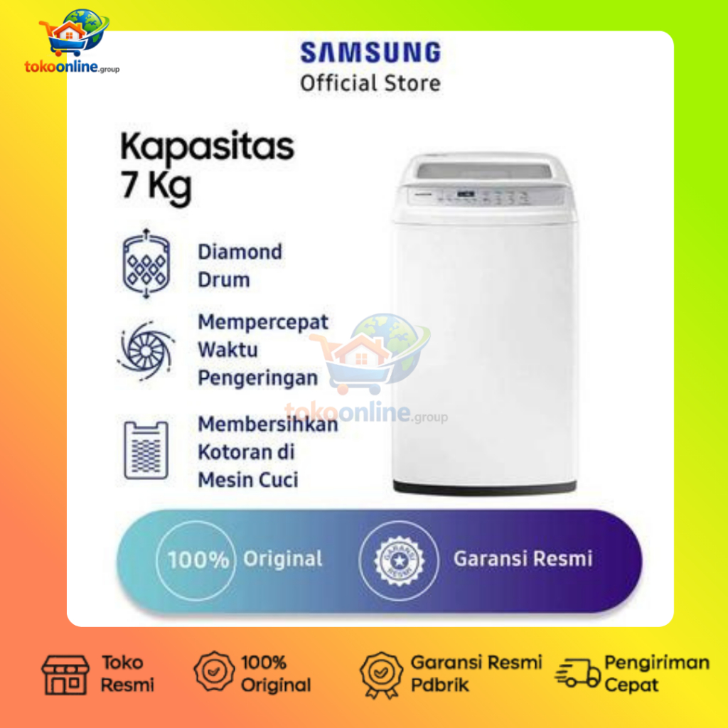 SAMSUNG 70H4000 MESIN CUCI SAMSUNG 1 TABUNG 7KG