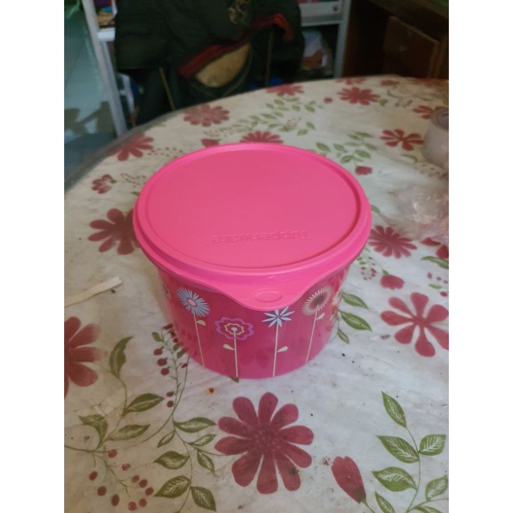 Tupperware Daisy Canister pink 1,7L