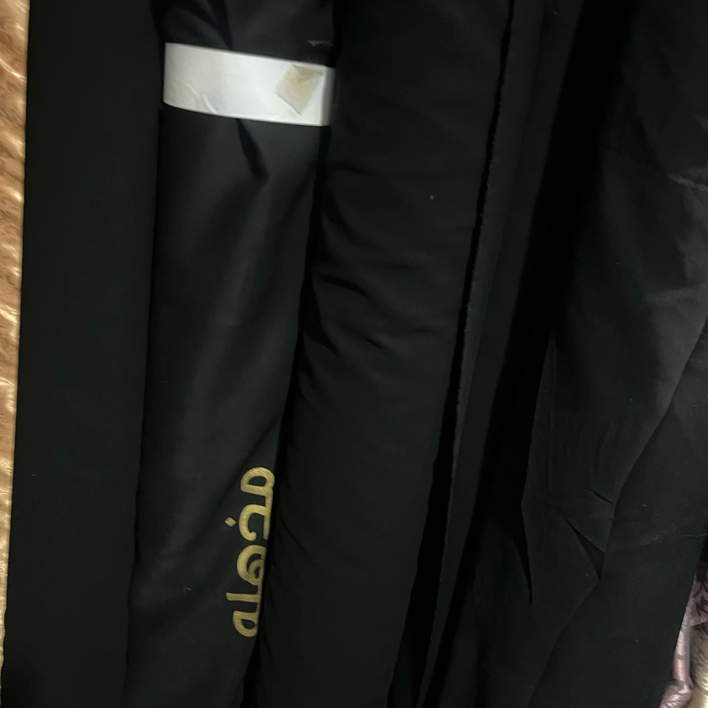 kain jetblack / kain arab / kain abaya arab nadem mukhhallah haniya