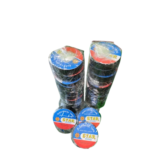 Electrical Tape / Lakban / Isolasi Hitam Star
