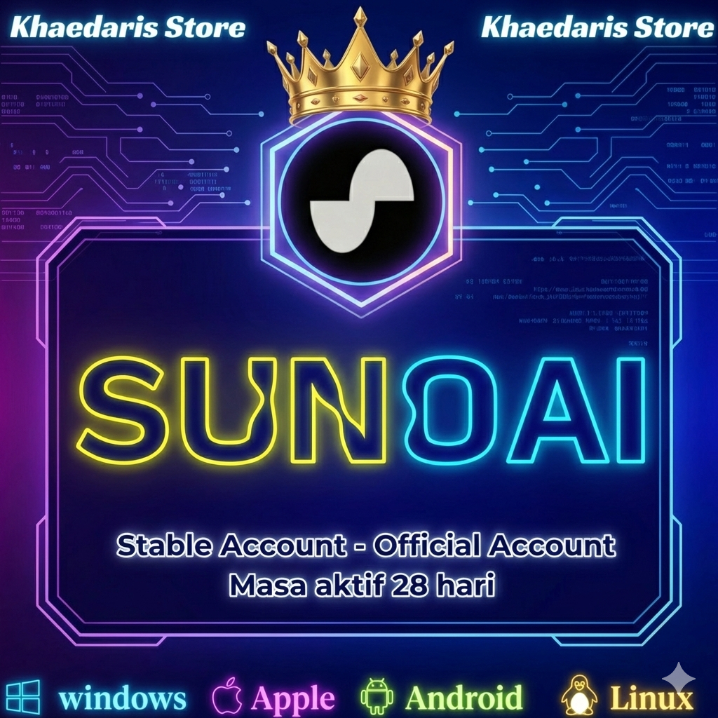 Suno AI PRO Plan | Private 2500 Kridit | IOS ANDROID PC GENERATE LAGU SESUKAMU