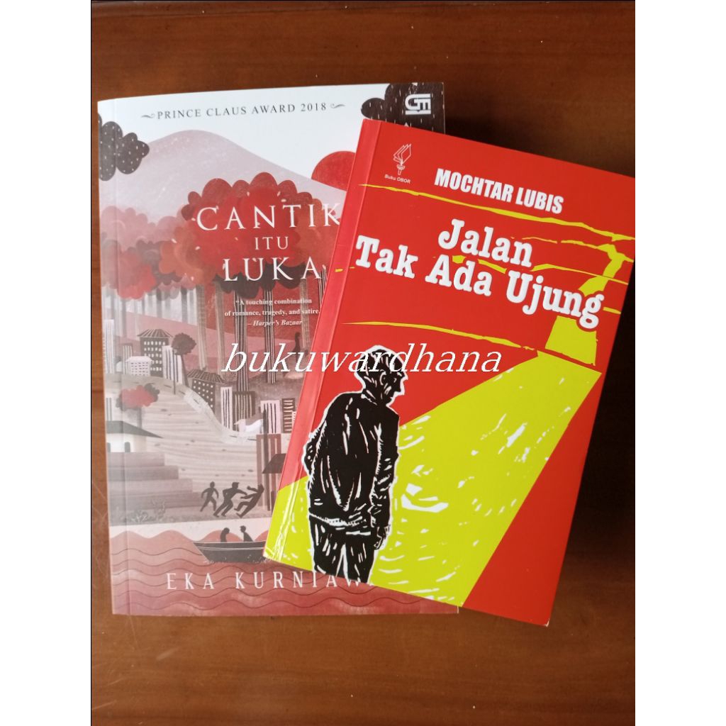 Cantik Itu Luka dan Jalan Tak Ada Ujung (preloved)