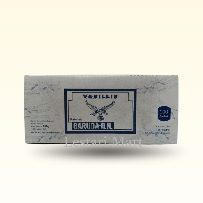 Vanillin Garuda 1 Pack Isi 100 Pcs