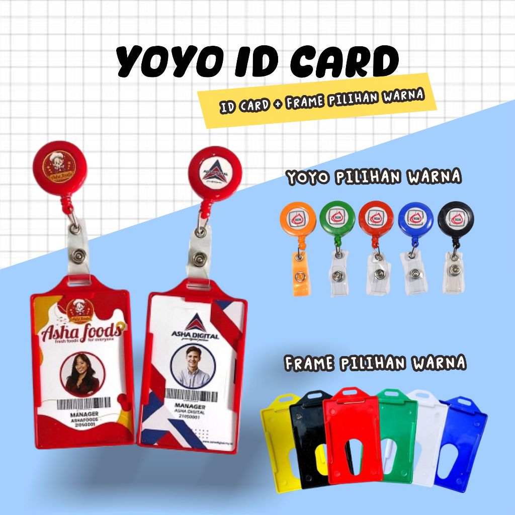 GANTUNGAN YOYO ID CARD CUSTOM