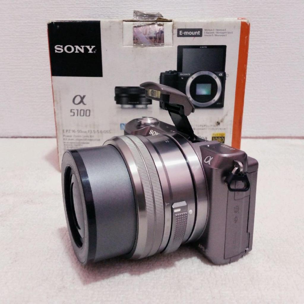 Sony a5100 Lensa 16-50mm kamera mirolles second
