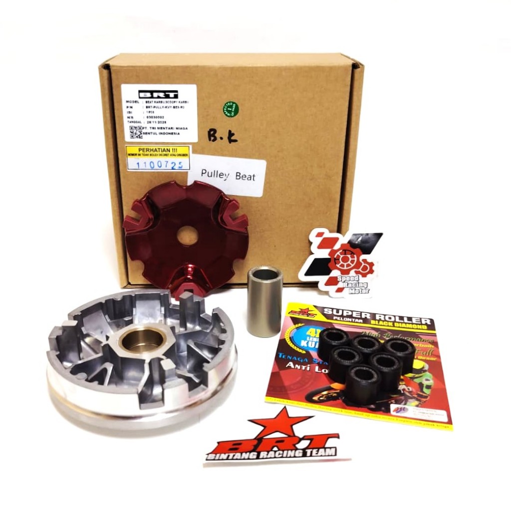 RUMAH PULLY + ROLLER BRT BEAT Karbu SCOOPY Karbu VARIO 110 Karbu Rumah Roller Puly Pulley BRT