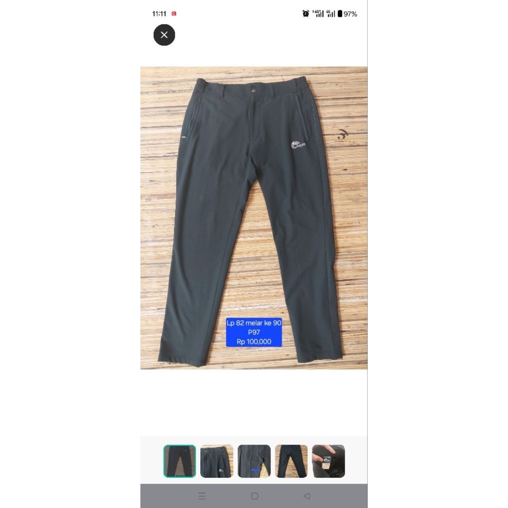 Celana outdoor Nepa karosel