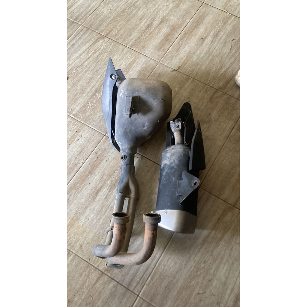 knalpot original r25 copotan