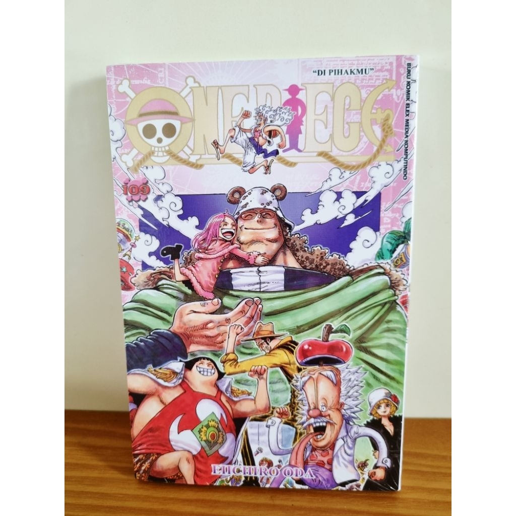 komik one piece vol 99,100 -108 segel dan kolpri
