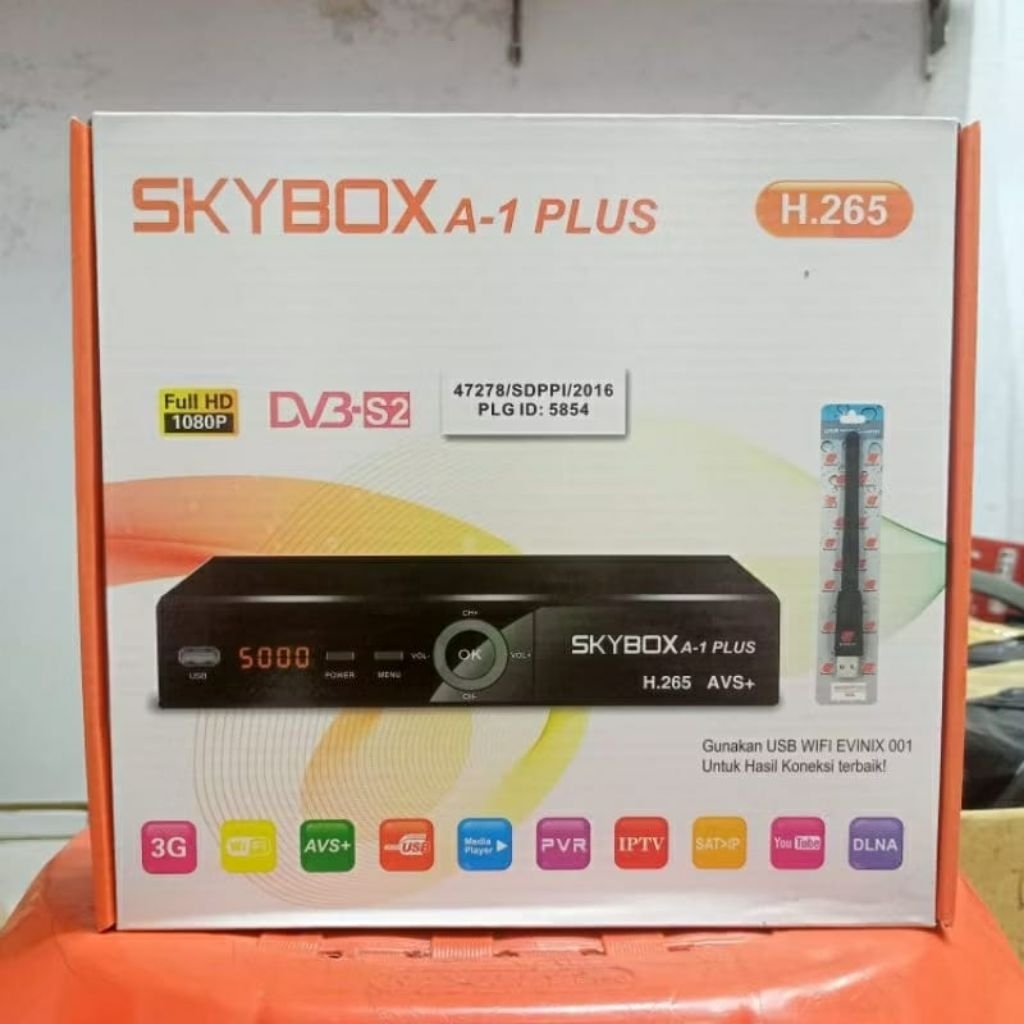 Receiver Parabola Skybox A-1Plus DVB-S2