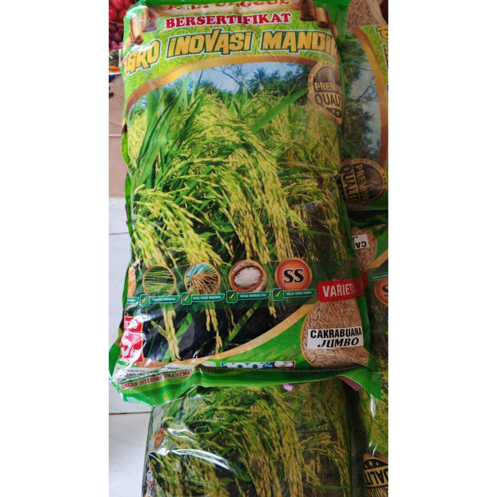 Benih padi Cakrabuana jumbo 5kg
