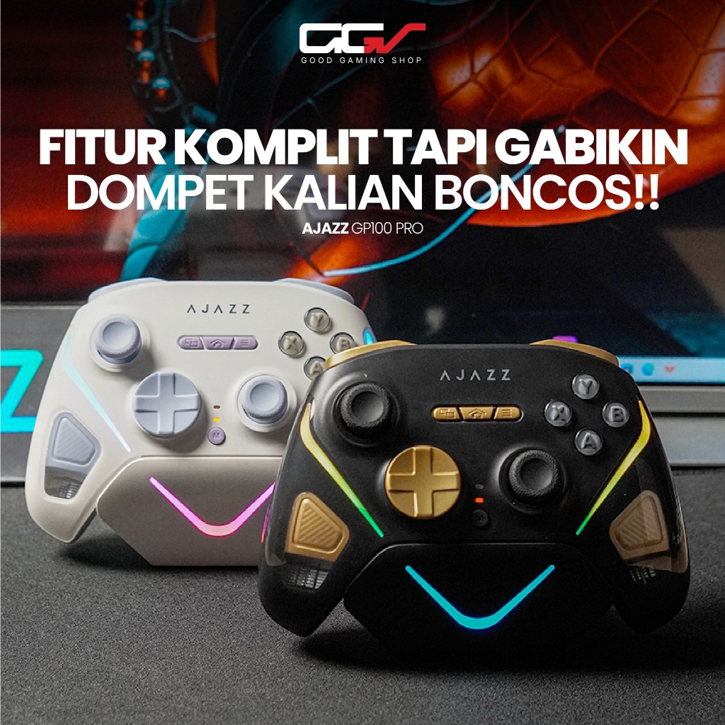 Ajazz GP100 PRO / GP-100 PRO Wireless Gamepad Multiplatform Gaming Controller- Gamepad