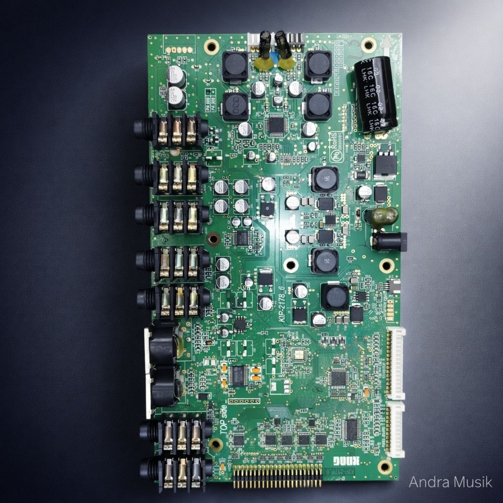Motherboard Ampli korg pa600 V2 Cabutan Normal