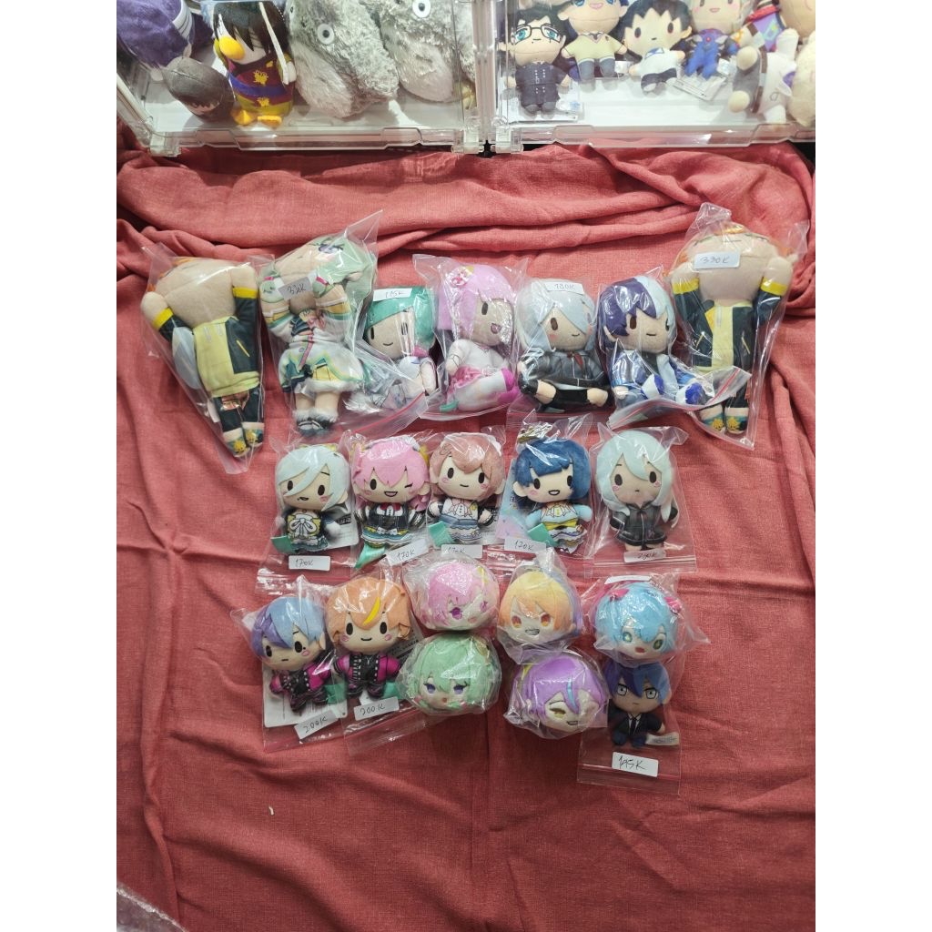[READY 4 DELIVERY] Project Sekai Proseka PRSK PJSK Fuwapuchi fuwa plush Toya Akito Haruka Rui Tsukas