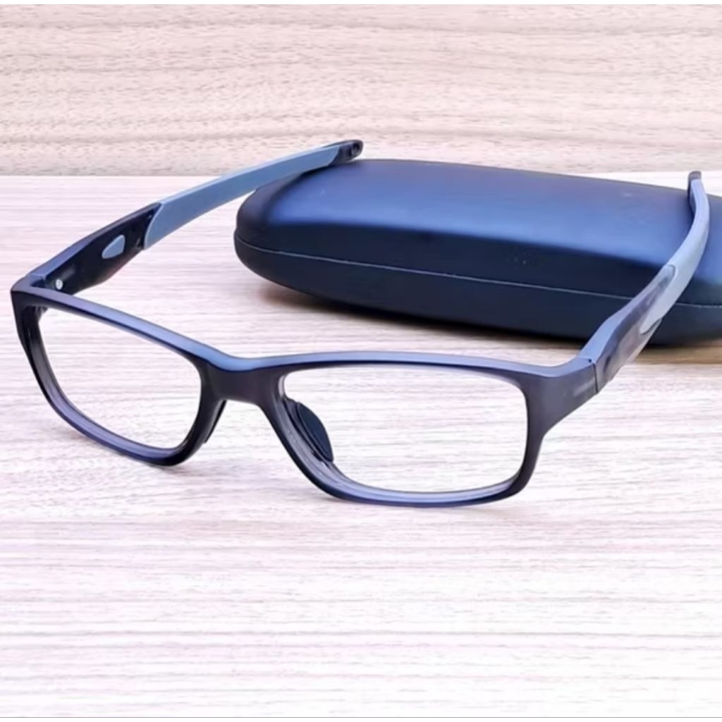 Kacamata Progresif Multi Fokus Baca dan Jalan Lensa One Drive Bluecromic Frame F8506