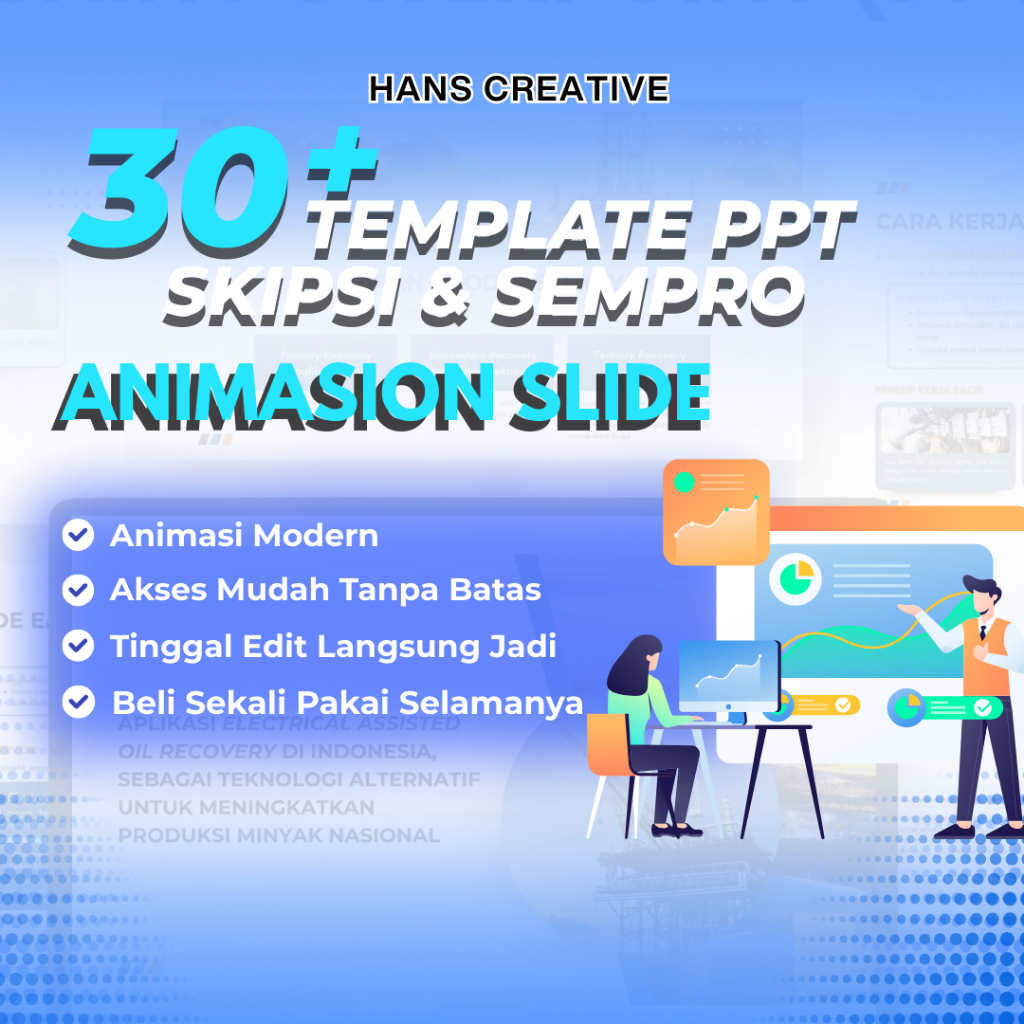 HANS Creative - 30+ Template PPT Skripsi dan Sempro