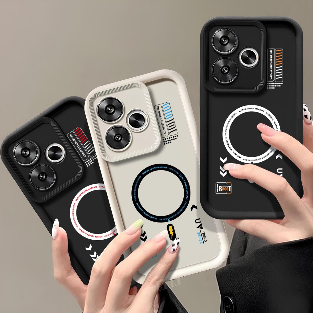 Softcase Rubber Pro Camera Timbul Redmi 13 13X - Case Hp Redmi 13 13X - Casing HP Redmi 13 13X - Sli