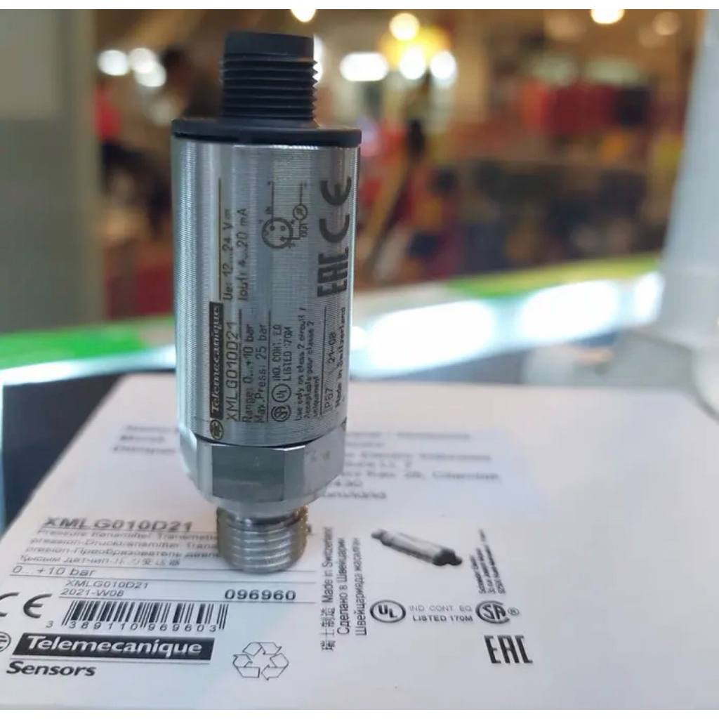 Telemecanique/Schneider XMLG010D21 Pressure Transmitter 10bar Original