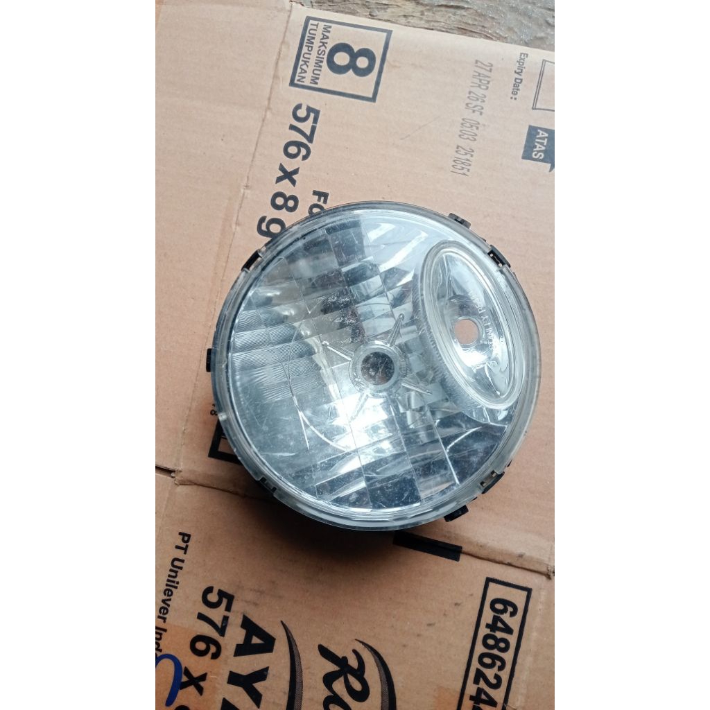 mika depan lampu Vixion lama scorpio lama bulat ORI bekas