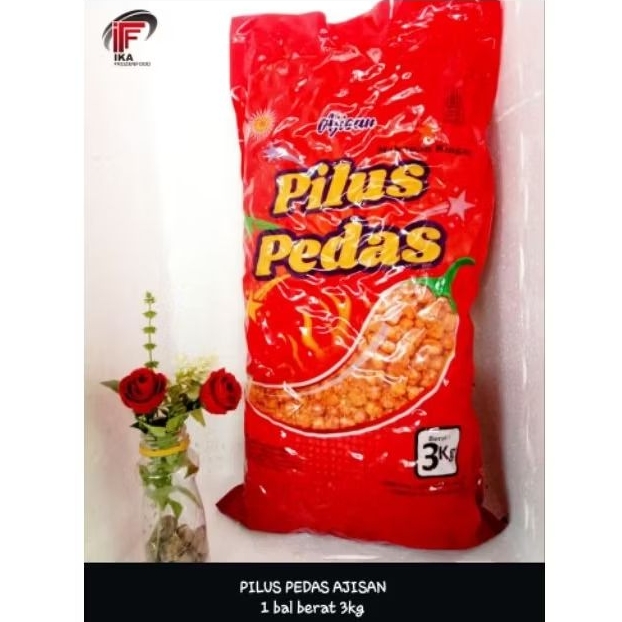 PILUS PEDAS AJISAN 1bal berat 3kg
