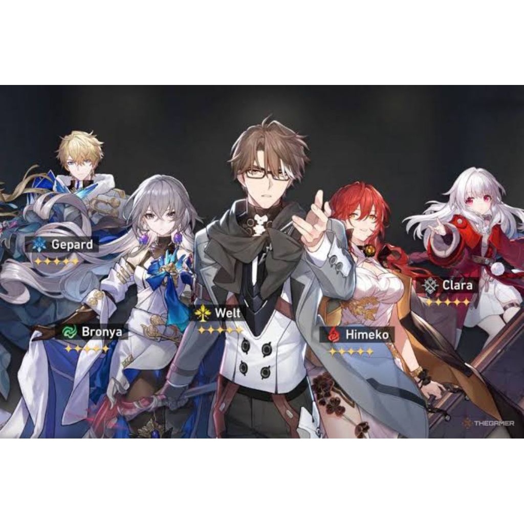 Akun Honkai Star Rail Karakter Bintang 5 Server Asia