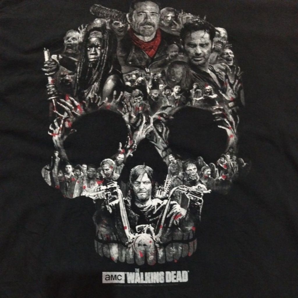 kaos bekas film vintage