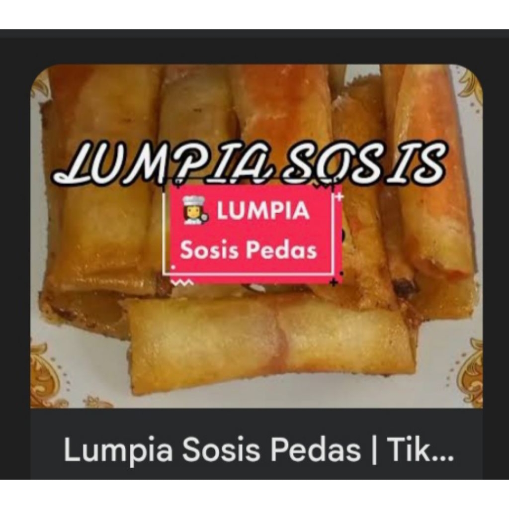 lumpia isi sosis