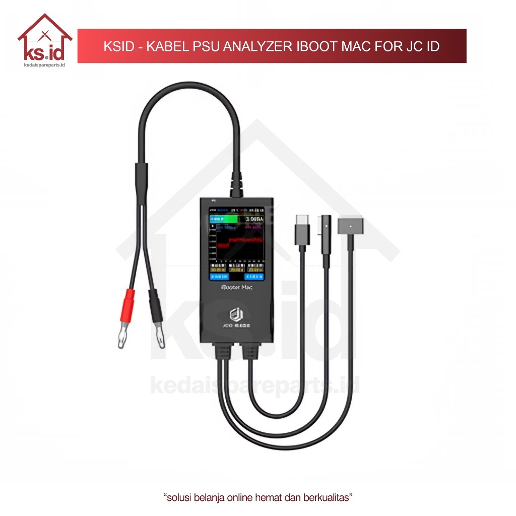 KSID -  Analyzer Iboot Mac Power Supply Cable for JC ID / Kabel Power Supply Analyzer Iboot MAC for 