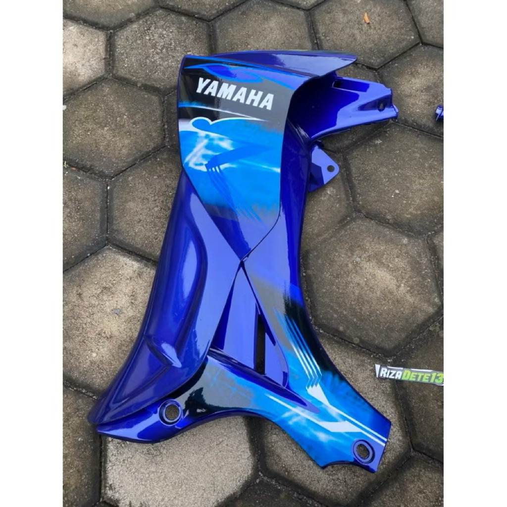 SAYAP TEBENG LUAR DALAM YAMAHA JUPITER Z NEW BURHAN BIRU STRIPING BIRU 2008