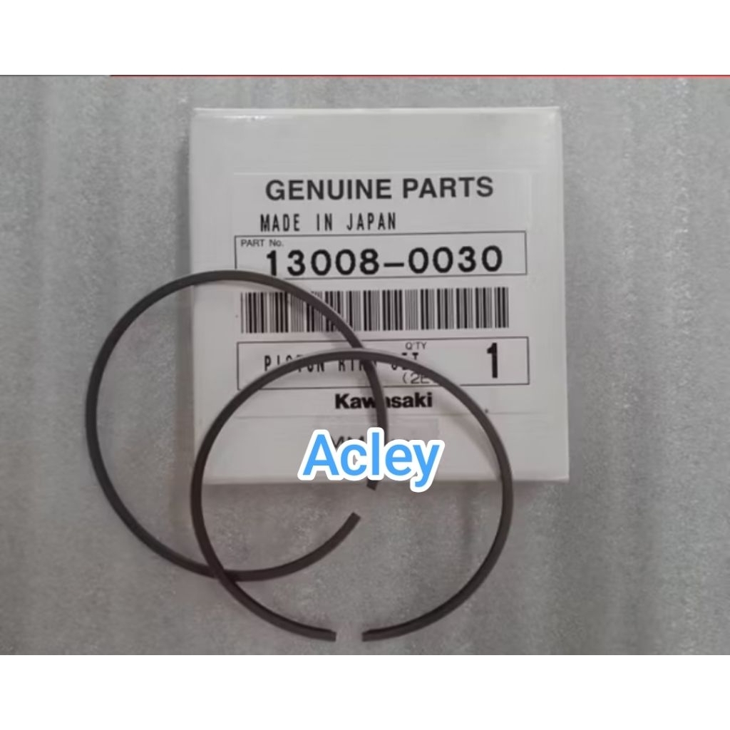 RING SEHER RING PISTON STANDAR NINJA 150 R SS RR OLD NEW ORIGINAL KAWASAKI