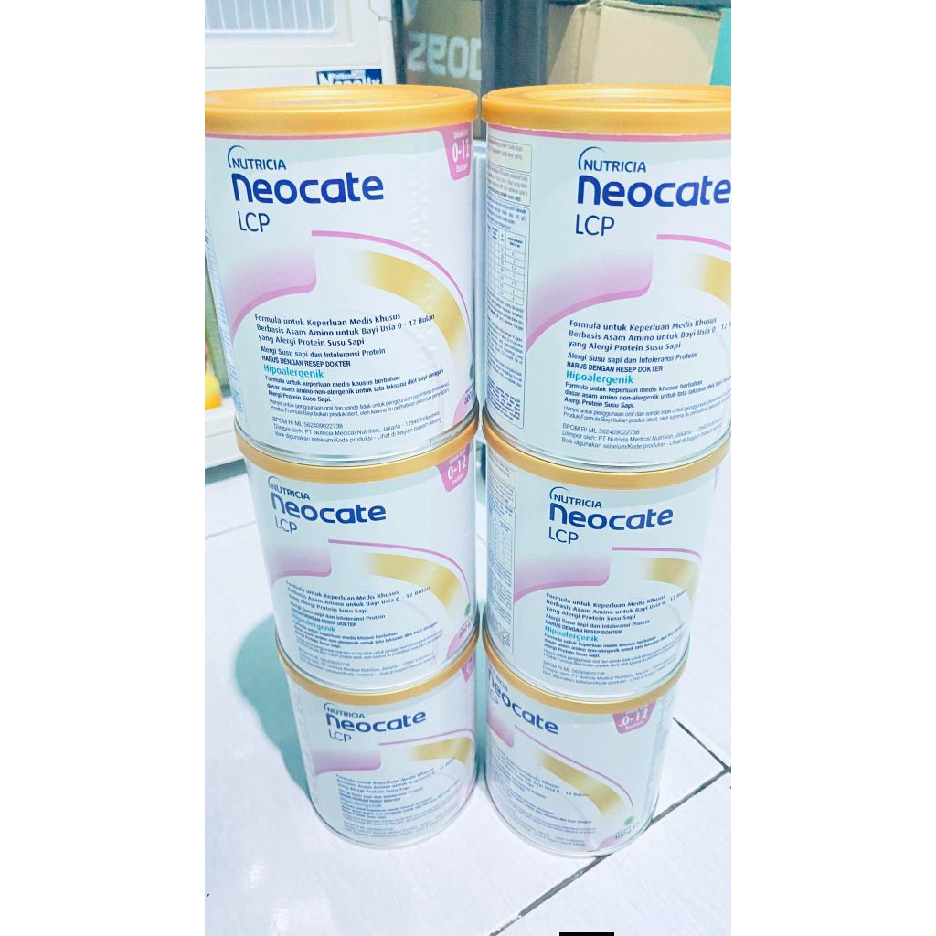 Neocate LCP Susu Formula Medis 400gr untuk Bayi Alergi Susu Sapi