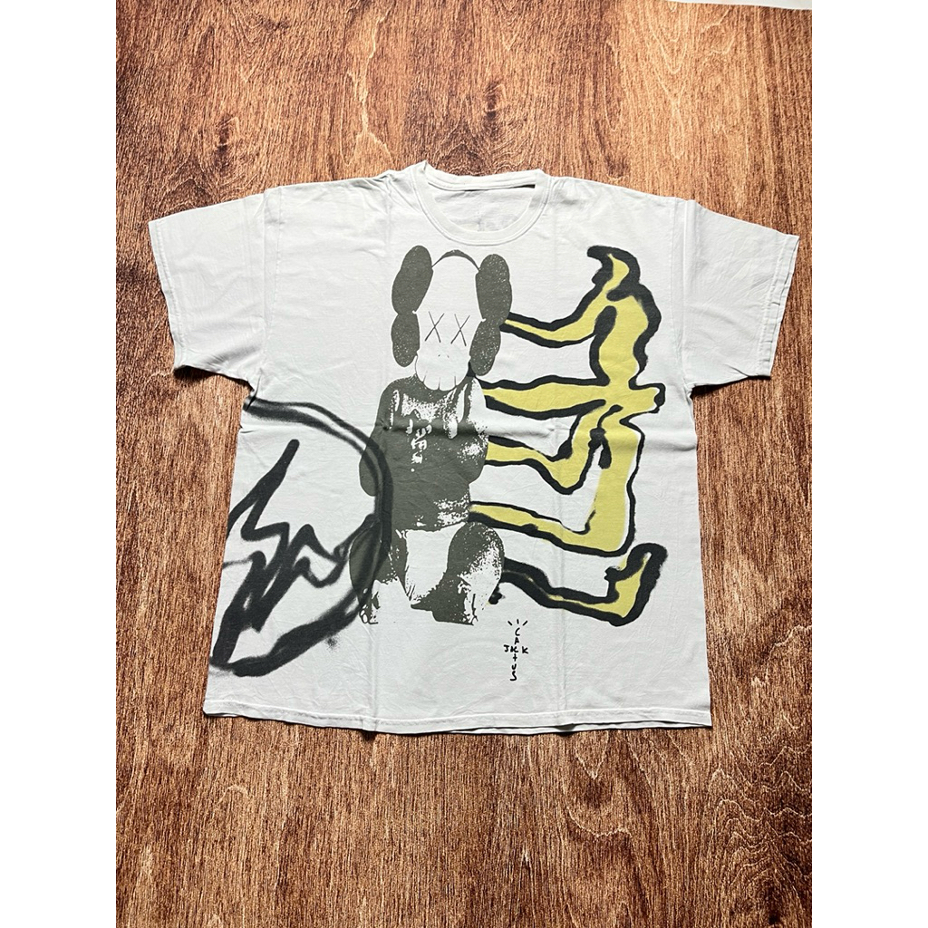 cactus jack x kaws x fragment tee