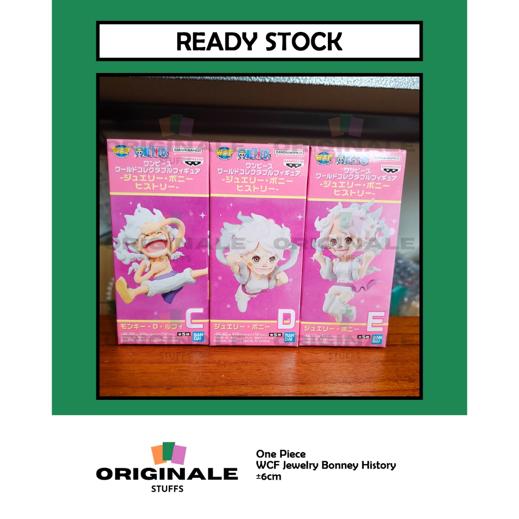 WCF One Piece Jewelry Bonney History Figure Japver Original (Bonney Luffy)