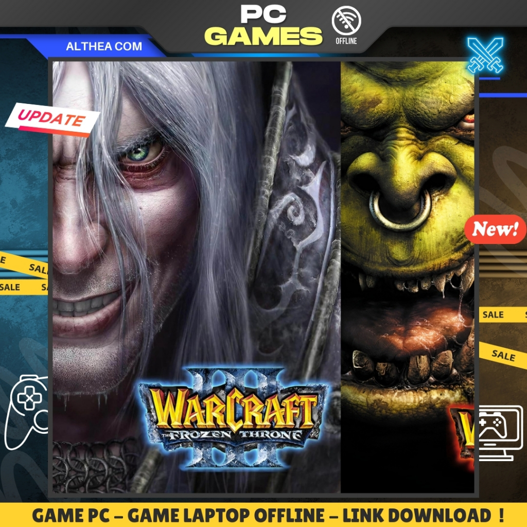 WARCRAFT 3 COMPLETE EDITION - REAL-TIME STRATEGY - RPG ELEMENTS - FANTASY - GAME PC / LAPTOP - OFFLI