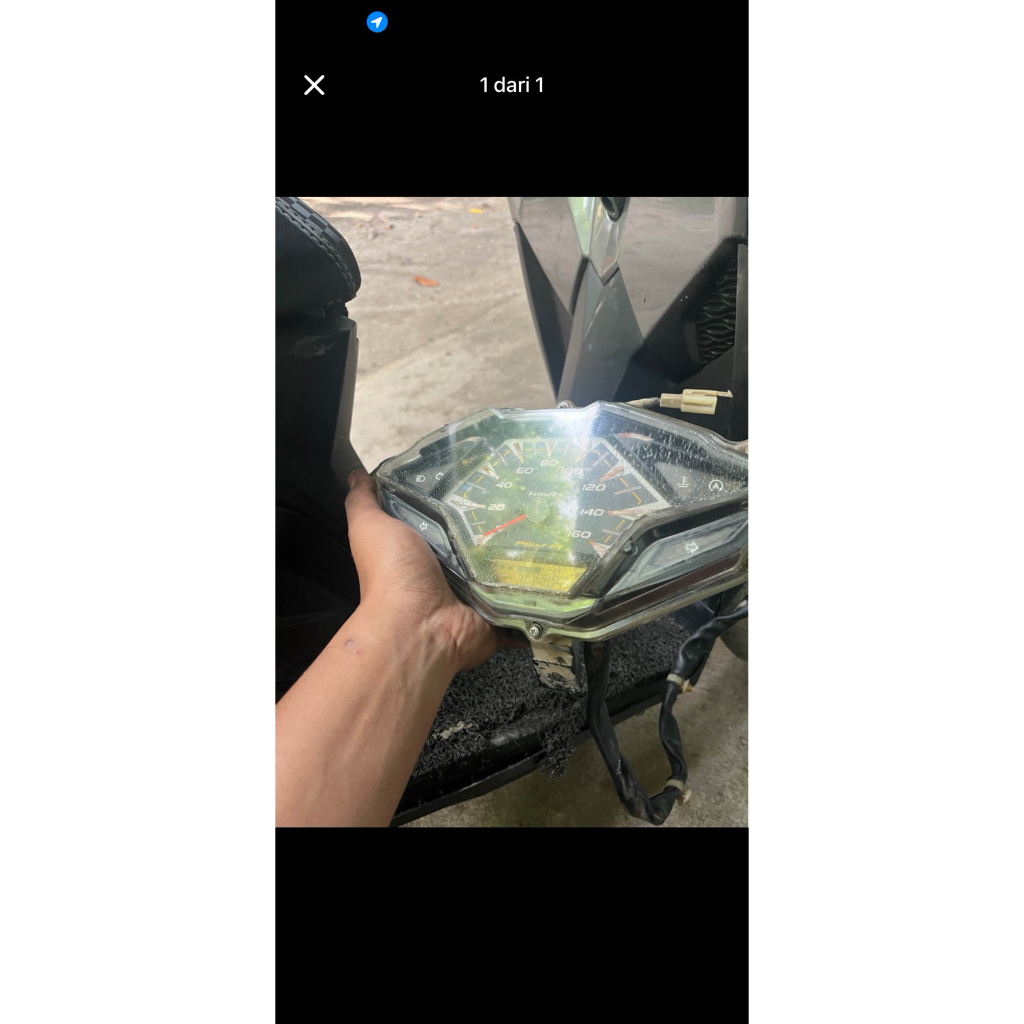 speedometer vario 125 led old