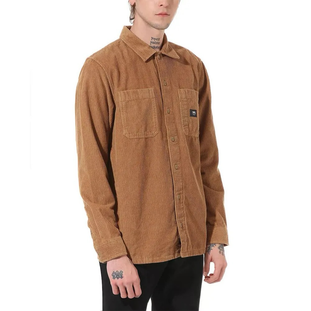 VANS BYERS LONG SLEEVE SHIRT CORDUROY