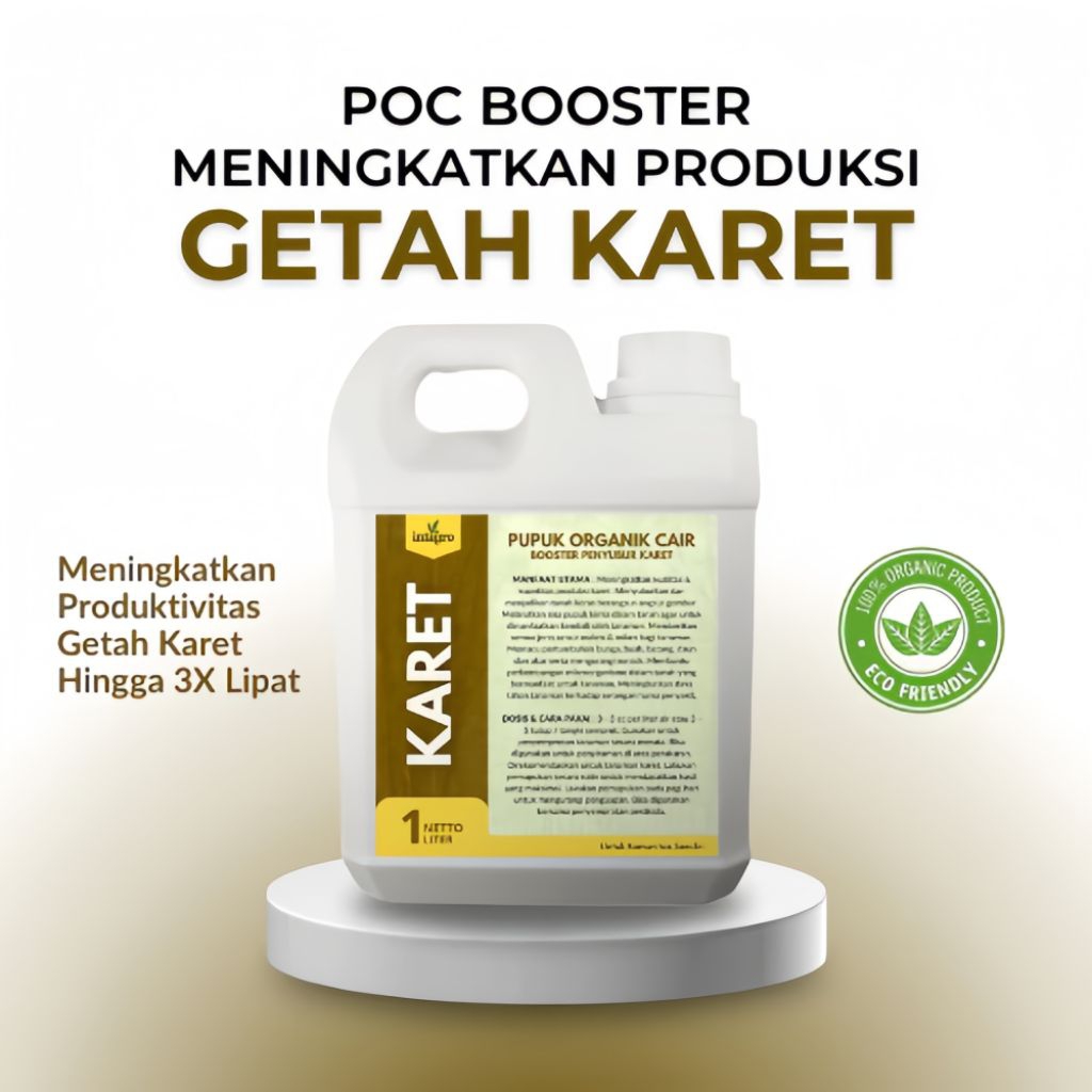 Pupuk Karet Booster Getah Karet Pupuk Organik Karet Pupuk Mati Getah Karet IG016