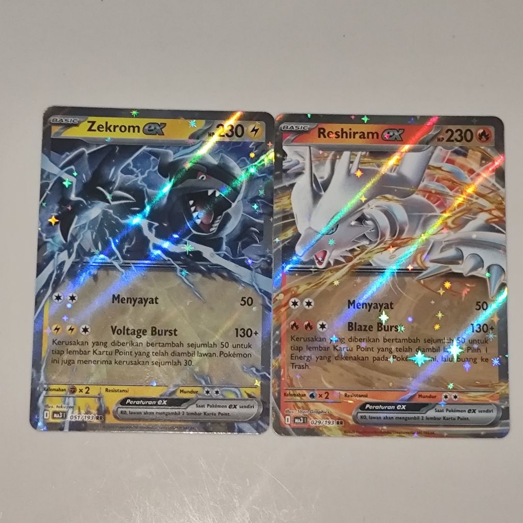 Pokemon mega impian (Reshiram dan Zekrom) RR